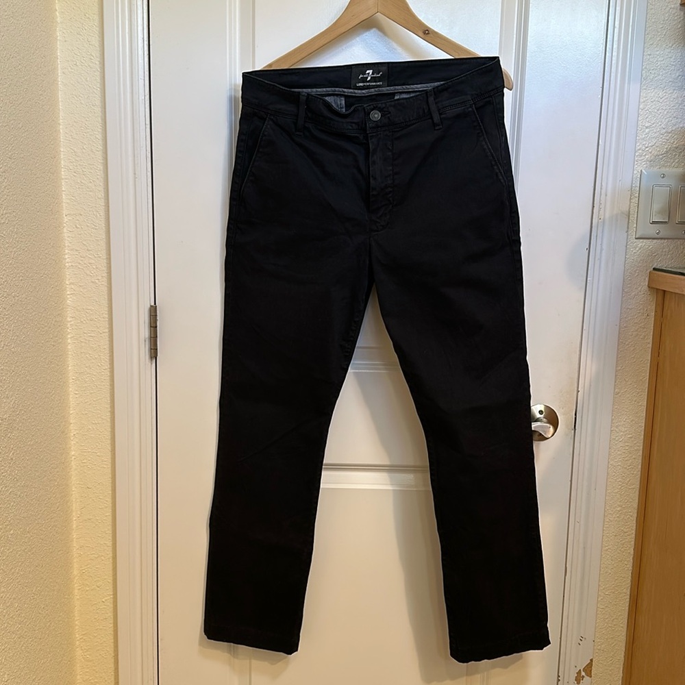 7 For All Mankind black trousers, Woman’s 31 waist